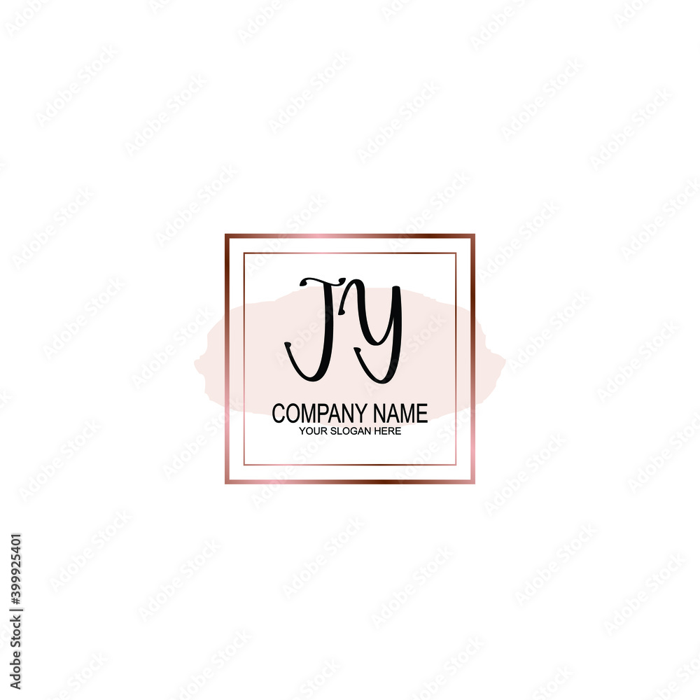 Initial JY Handwriting, Wedding Monogram Logo Design, Modern Minimalistic and Floral templates for Invitation cards
Initial JY Handwriting, Wedding Monogram Logo Design, Modern Minimalistic and Floral templates for Invitation cards