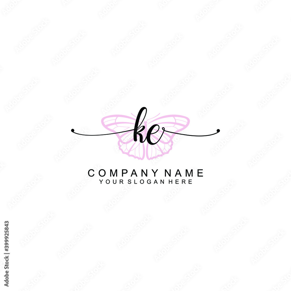 Initial KE Handwriting, Wedding Monogram Logo Design, Modern Minimalistic and Floral templates for Invitation cards
Initial KE Handwriting, Wedding Monogram Logo Design, Modern Minimalistic and Floral templates for Invitation cards