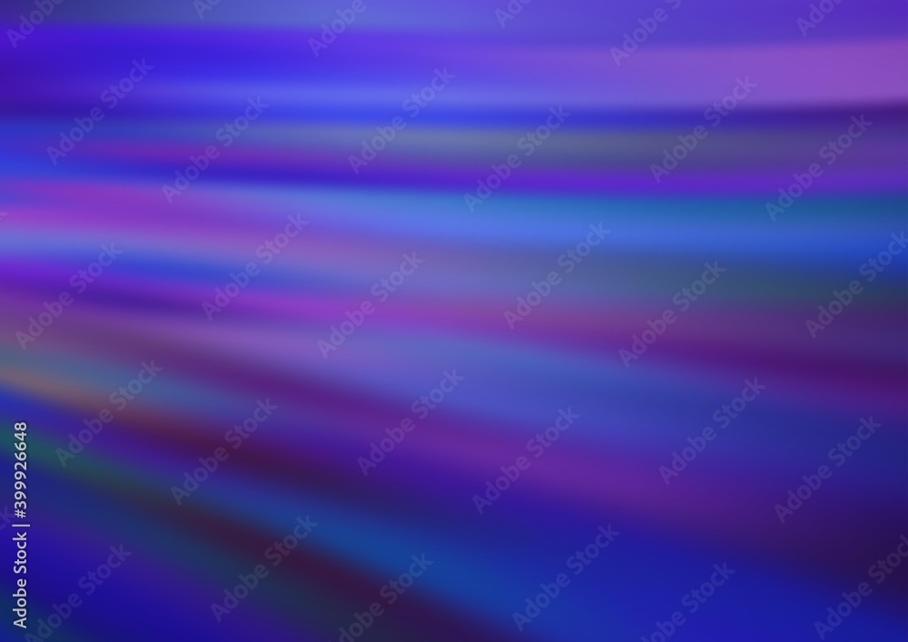 Light Purple vector template with bent lines.