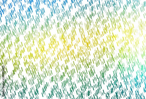 Light Blue, Yellow vector pattern with narrow lines.