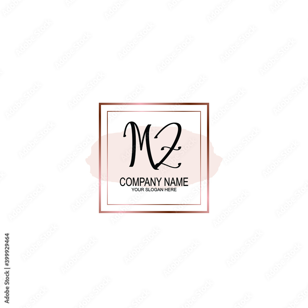 Initial MZ Handwriting, Wedding Monogram Logo Design, Modern Minimalistic and Floral templates for Invitation cards
Initial MZ Handwriting, Wedding Monogram Logo Design, Modern Minimalistic and Floral templates for Invitation cards