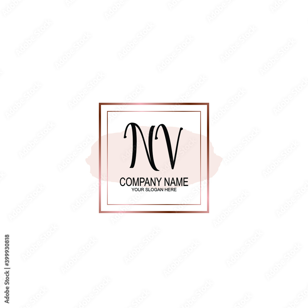 Initial NV Handwriting, Wedding Monogram Logo Design, Modern Minimalistic and Floral templates for Invitation cards
Initial NV Handwriting, Wedding Monogram Logo Design, Modern Minimalistic and Floral templates for Invitation cards