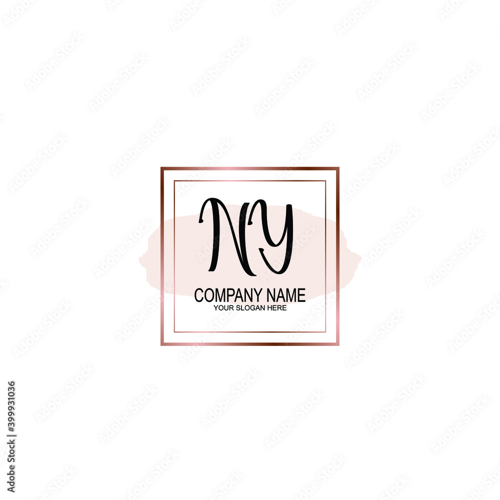 Initial NY Handwriting, Wedding Monogram Logo Design, Modern Minimalistic and Floral templates for Invitation cards
Initial NY Handwriting, Wedding Monogram Logo Design, Modern Minimalistic and Floral templates for Invitation cards