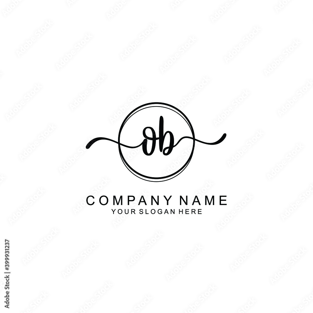 Initial OB Handwriting, Wedding Monogram Logo Design, Modern Minimalistic and Floral templates for Invitation cards
Initial OB Handwriting, Wedding Monogram Logo Design, Modern Minimalistic and Floral templates for Invitation cards