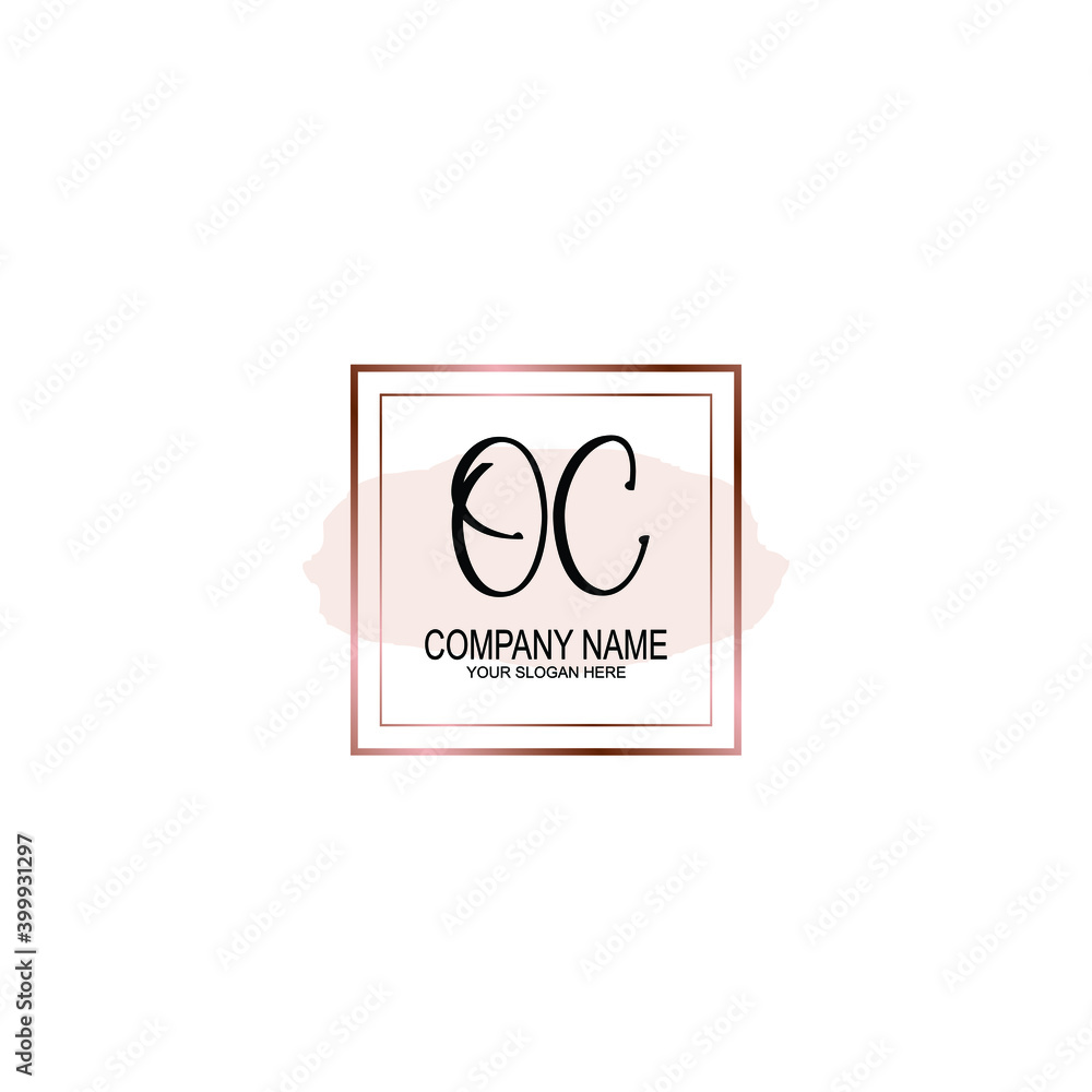 Initial OC Handwriting, Wedding Monogram Logo Design, Modern Minimalistic and Floral templates for Invitation cards
Initial OC Handwriting, Wedding Monogram Logo Design, Modern Minimalistic and Floral templates for Invitation cards