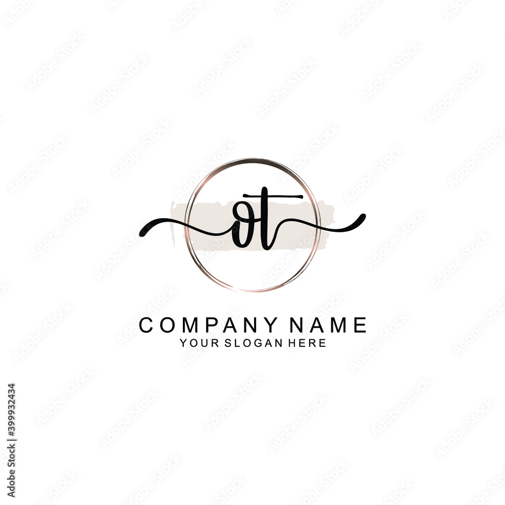 Initial OT Handwriting, Wedding Monogram Logo Design, Modern Minimalistic and Floral templates for Invitation cards
Initial OT Handwriting, Wedding Monogram Logo Design, Modern Minimalistic and Floral templates for Invitation cards