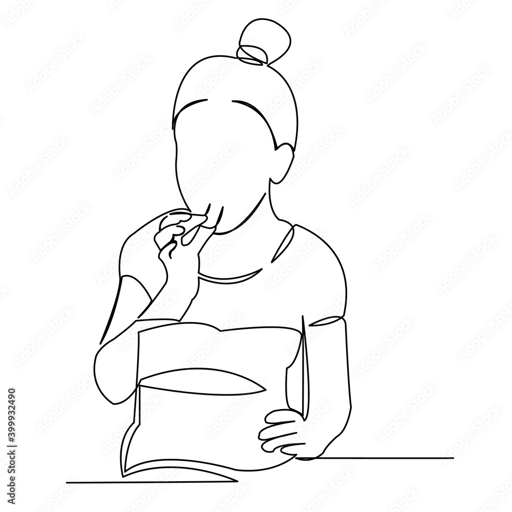 girl eating chips girl eating chips