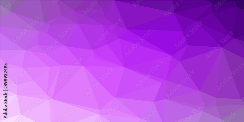 Obraz premium Bright color polygon pattern. Low poly design 