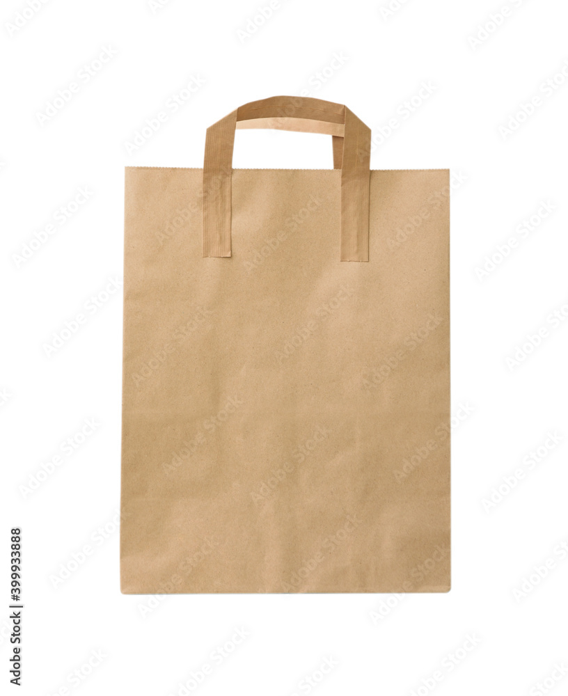 Paper bag isolated on white background Paper bag isolated on white background