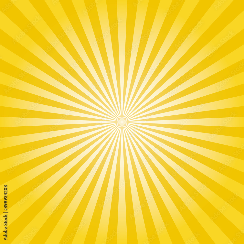 Abstract yellow sunburst Abstract yellow sunburst