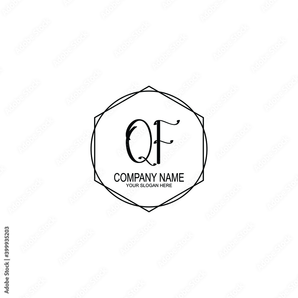 Initial QF Handwriting, Wedding Monogram Logo Design, Modern Minimalistic and Floral templates for Invitation cards
Initial QF Handwriting, Wedding Monogram Logo Design, Modern Minimalistic and Floral templates for Invitation cards