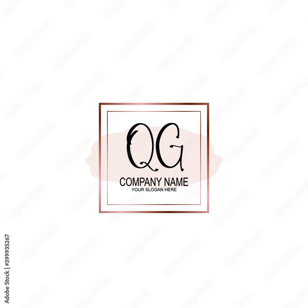 Initial QG Handwriting, Wedding Monogram Logo Design, Modern Minimalistic and Floral templates for Invitation cards
Initial QG Handwriting, Wedding Monogram Logo Design, Modern Minimalistic and Floral templates for Invitation cards