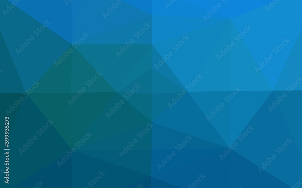 Dark BLUE vector blurry triangle template. Dark BLUE vector blurry triangle template.