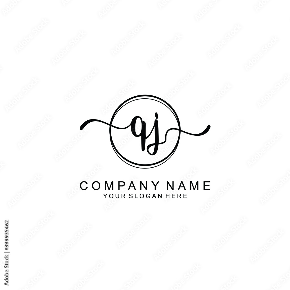 Initial QJ Handwriting, Wedding Monogram Logo Design, Modern Minimalistic and Floral templates for Invitation cards
Initial QJ Handwriting, Wedding Monogram Logo Design, Modern Minimalistic and Floral templates for Invitation cards
