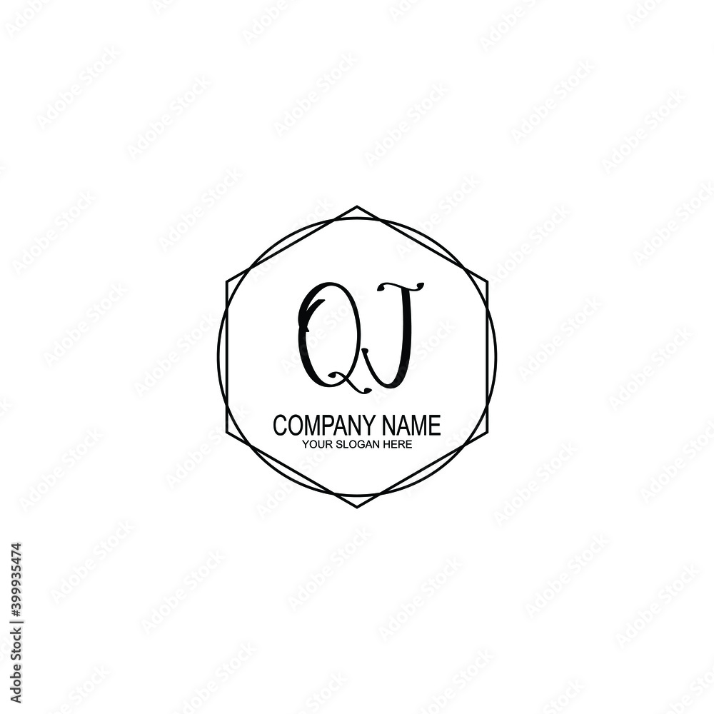 Initial QJ Handwriting, Wedding Monogram Logo Design, Modern Minimalistic and Floral templates for Invitation cards
Initial QJ Handwriting, Wedding Monogram Logo Design, Modern Minimalistic and Floral templates for Invitation cards