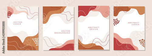 Set of abstract creative artistic templates. Universal cover Designs for Annual Report, Brochures, Flyers, Presentations, Leaflet, Magazine.