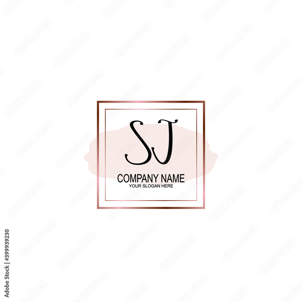 Initial SJ Handwriting, Wedding Monogram Logo Design, Modern Minimalistic and Floral templates for Invitation cards
Initial SJ Handwriting, Wedding Monogram Logo Design, Modern Minimalistic and Floral templates for Invitation cards