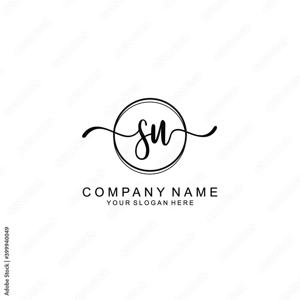 Initial SU Handwriting, Wedding Monogram Logo Design, Modern Minimalistic and Floral templates for Invitation cards
Initial SU Handwriting, Wedding Monogram Logo Design, Modern Minimalistic and Floral templates for Invitation cards