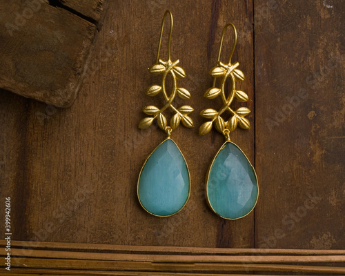 christmas decoration on wooden background