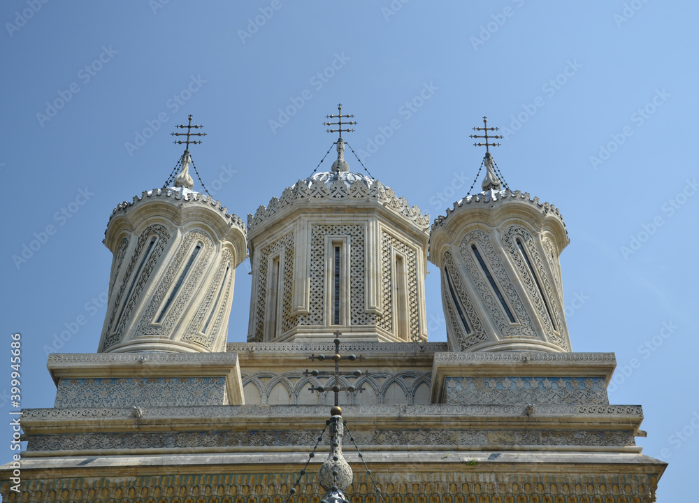Rumunia Curtea de Argeş  Cerkiew św. Mikołaja
