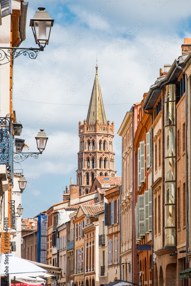 Beautiful streets of Toulouse