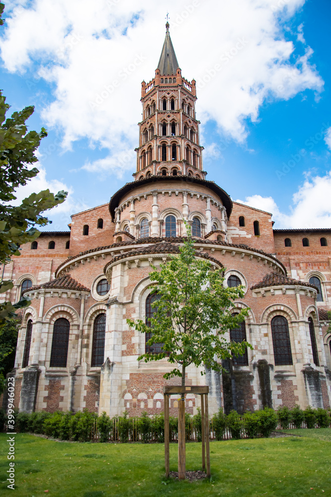 Beautiful church of Toulouse