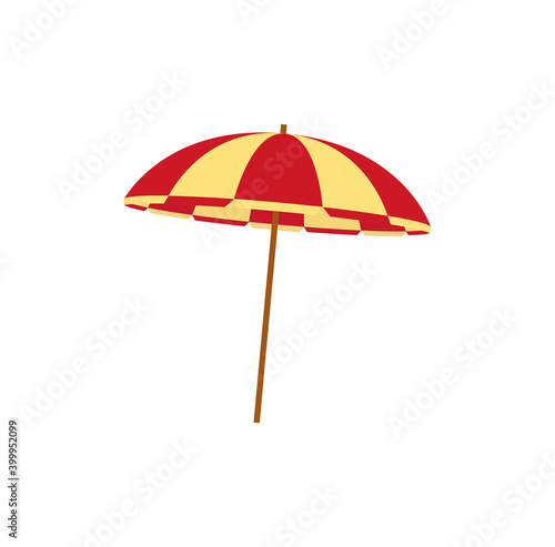 illustration Beach Umbrella