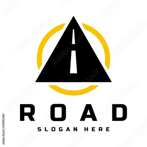 ROAD  LOGO DESIGN ICON VECTOR