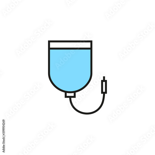 Icon - Medizin, Infusion, Plasma