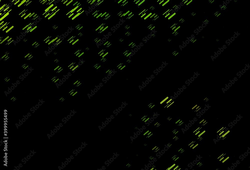 Dark Green vector background with straight lines. Dark Green vector background with straight lines.
