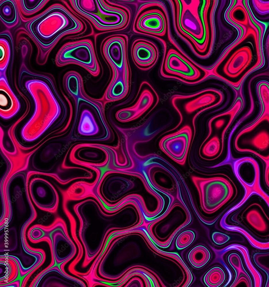 abstract fractal psychedelic shape texture