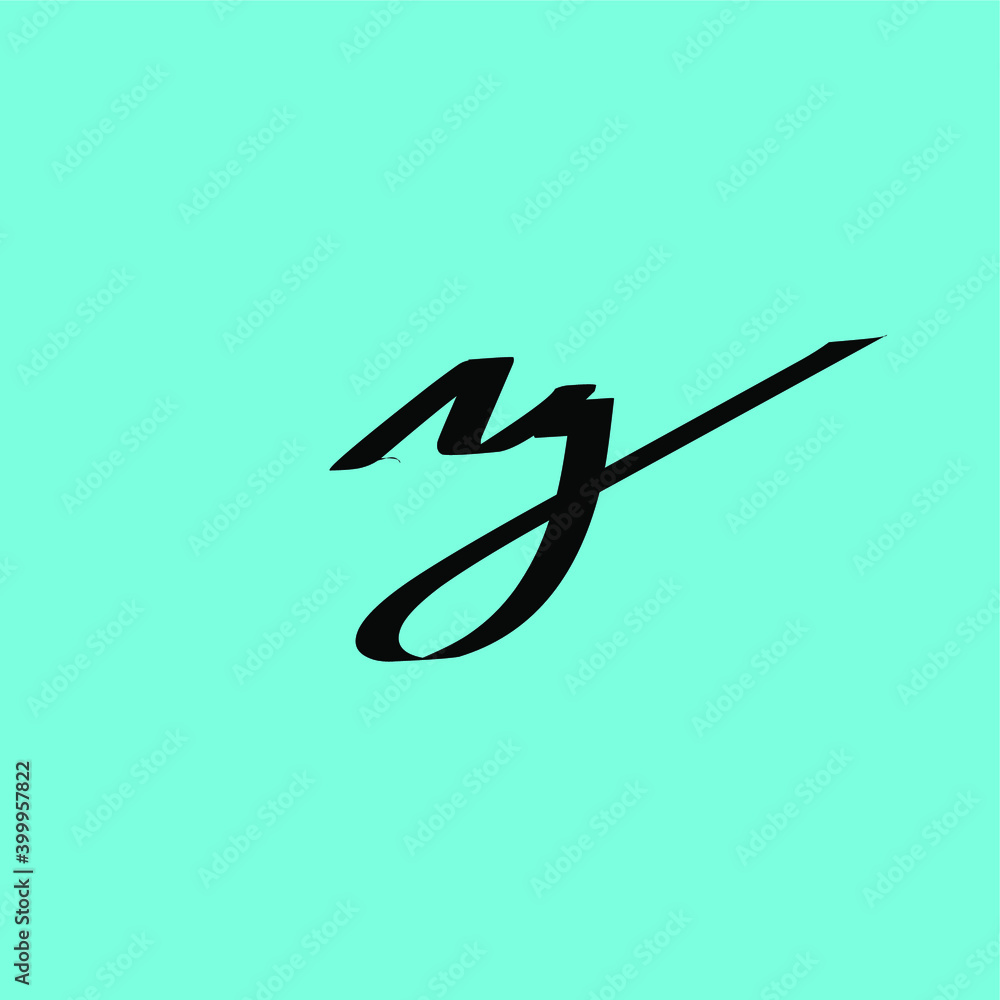 ng initial handwriting or handwritten logo for identity ng initial handwriting or handwritten logo for identity