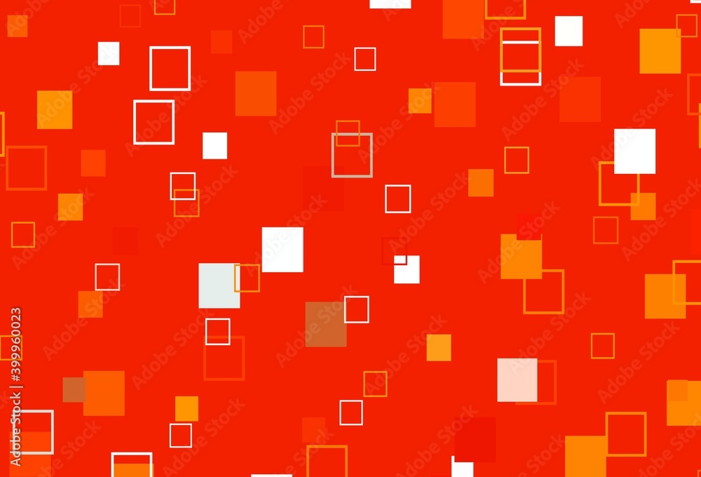 Light Orange vector backdrop with lines, rectangles. Light Orange vector backdrop with lines, rectangles.