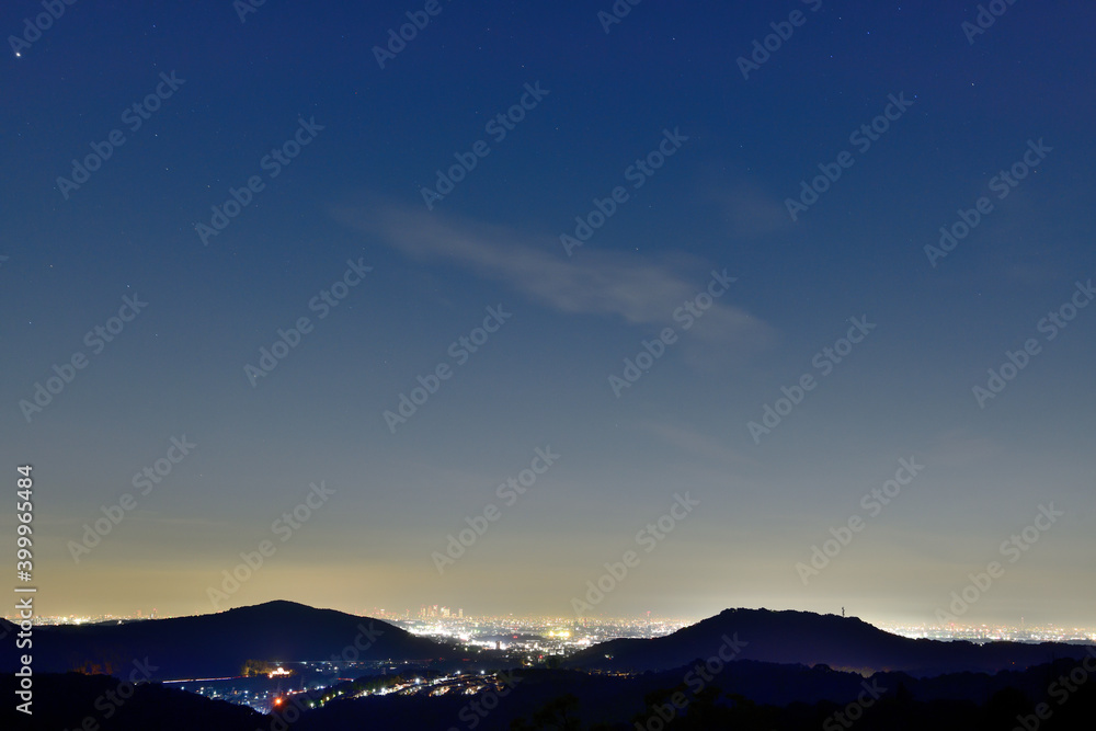 Fototapeta premium 名古屋市街の夜景