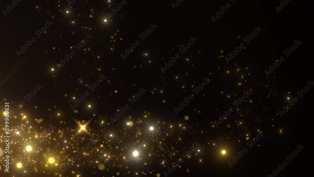gold light particle effect magic stars gold light particle effect magic stars
