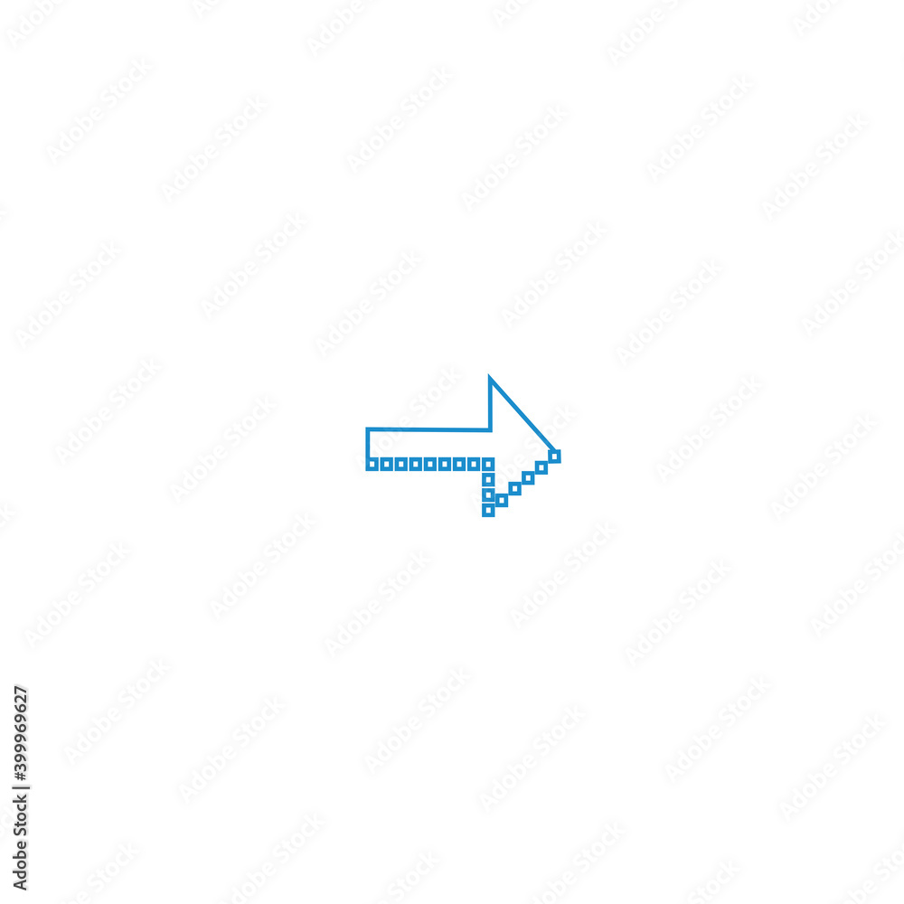 Arrow icon isolated on background. Trendy vector symbol. Arrow icon in flat style. Creative arrow template for web site, app, graphic design, ui and logo. Arrow vector symbol Arrow icon isolated on background. Trendy vector symbol. Arrow icon in flat style. Creative arrow template for web site, app, graphic design, ui and logo. Arrow vector symbol
