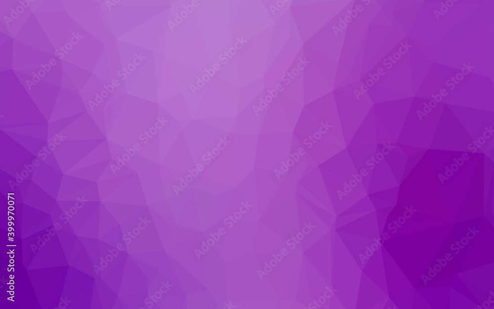 Light Purple vector low poly cover. Light Purple vector low poly cover.