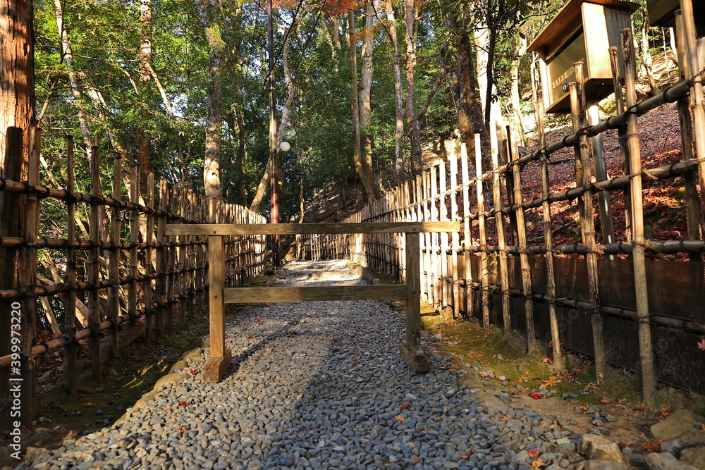 嵐山公園　京都　日本