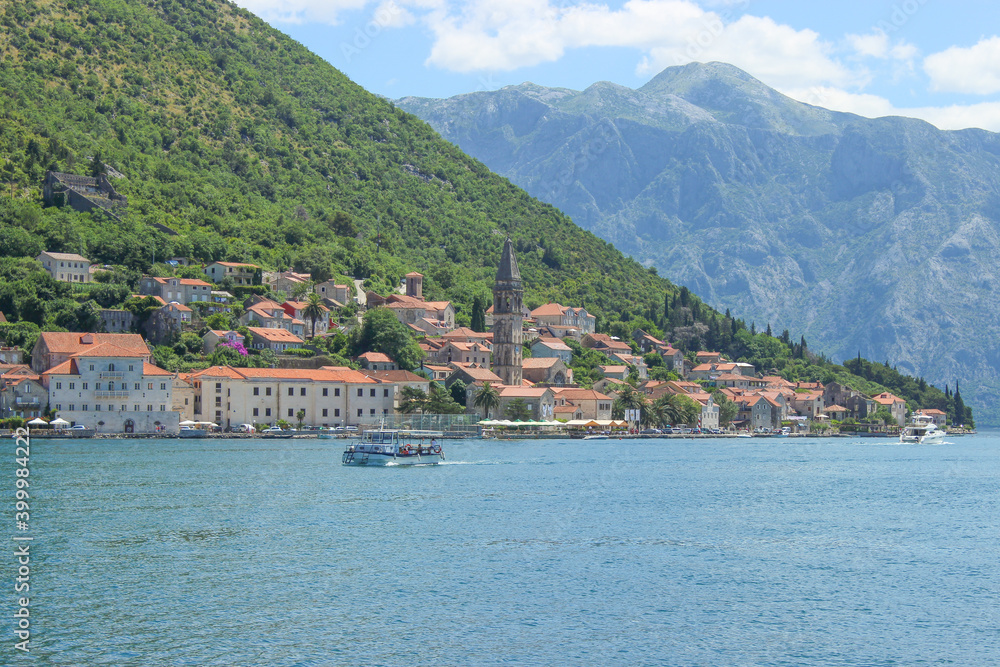 Montenegro, Bay of Kotor, Perast old town