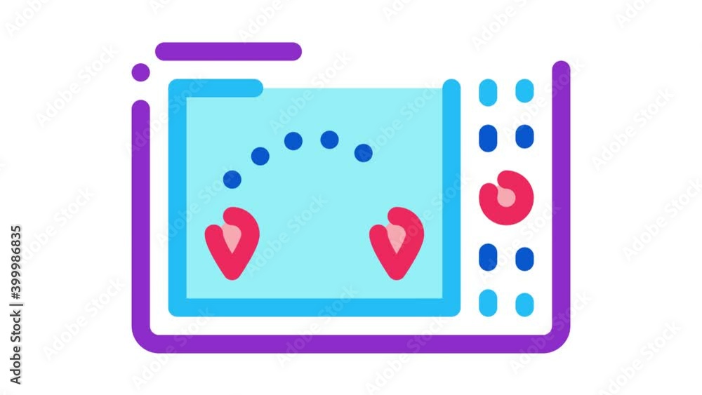 air navigation electronic device Icon Animation. color air navigation electronic device animated icon on white background air navigation electronic device Icon Animation. color air navigation electronic device animated icon on white background