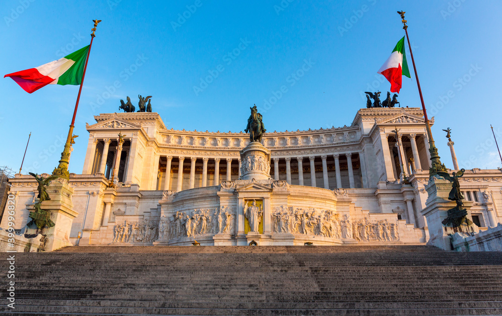 Vittorio Emanuelle II Monument, Rome, Italy, Europe