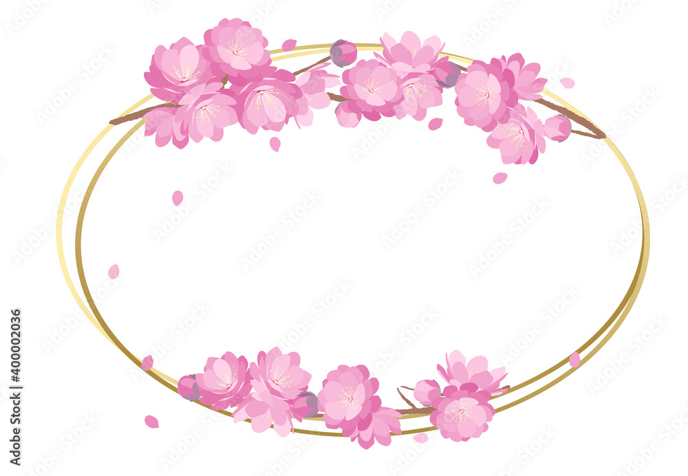 Peach blossoms spring frame background Peach blossoms spring frame background