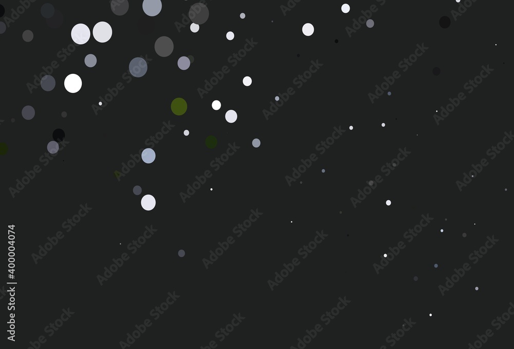 Light Green vector backdrop with dots. Light Green vector backdrop with dots.