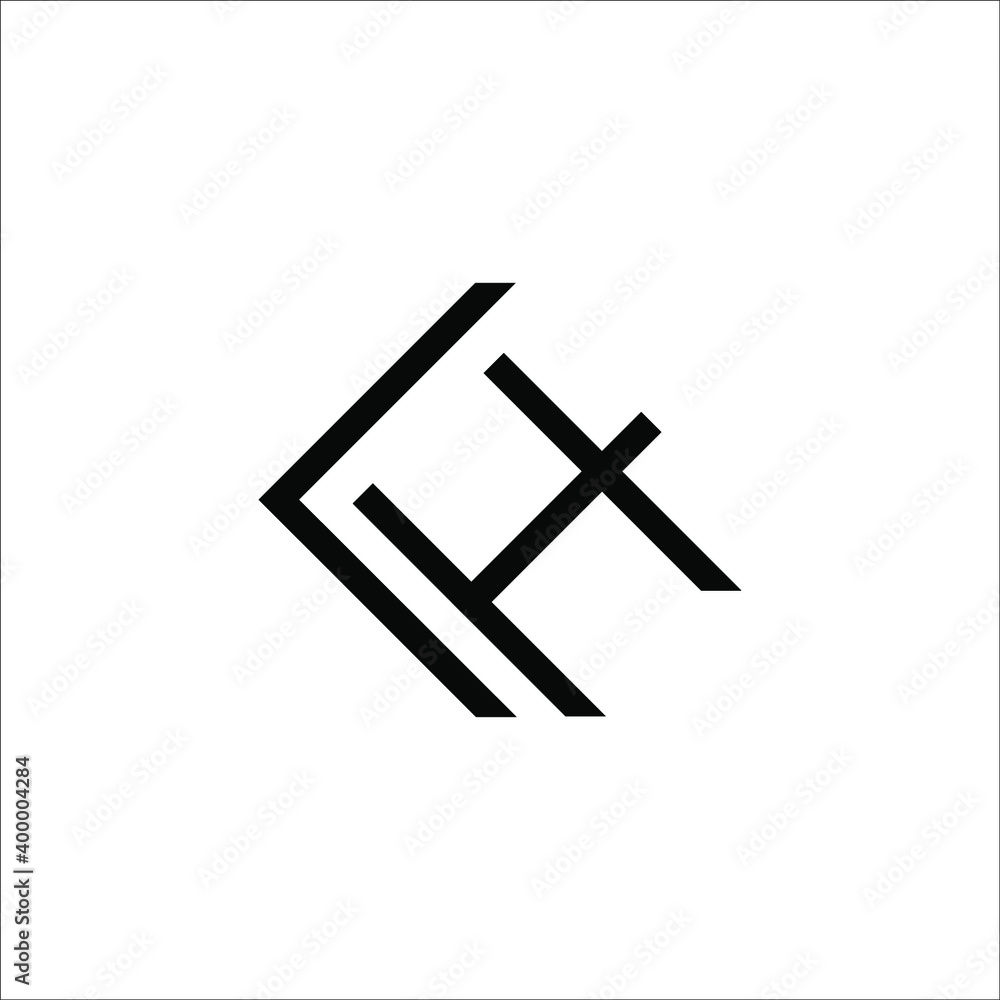 KH logo design KH logo design