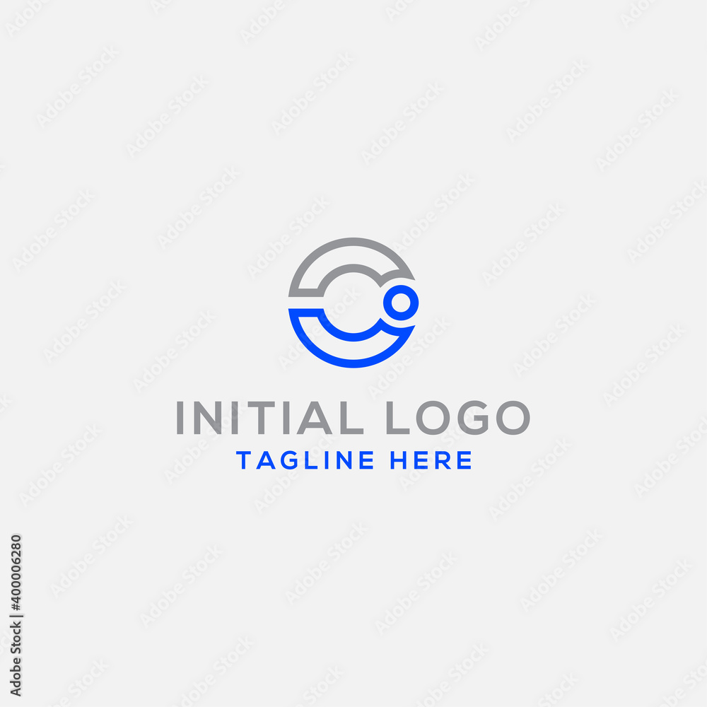 logo design inspiration for companies from the initial letters of the IC logo icon. -Vector logo design inspiration for companies from the initial letters of the IC logo icon. -Vector