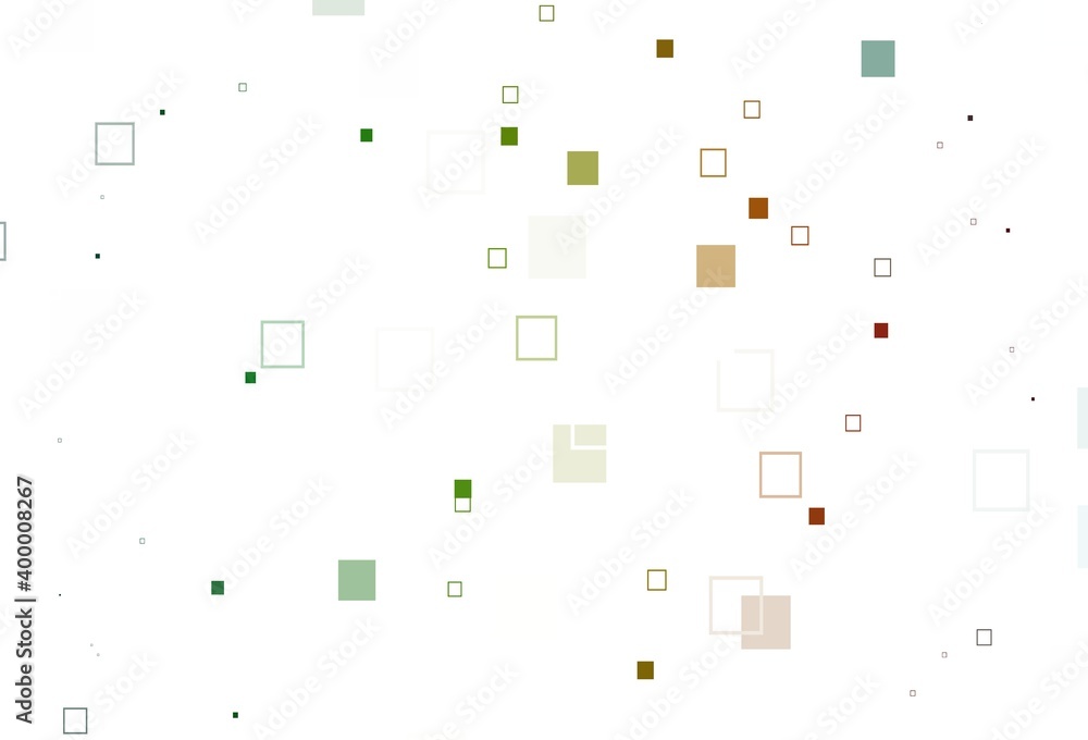Light Green, Red vector backdrop with lines, rectangles. Light Green, Red vector backdrop with lines, rectangles.
