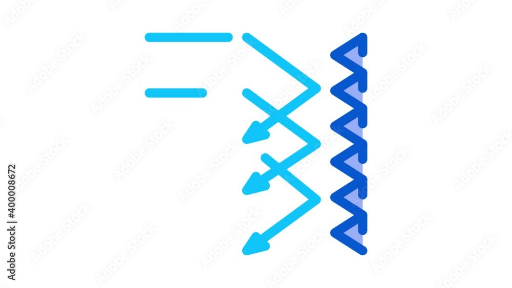sound obstacle Icon Animation. color sound obstacle animated icon on white background sound obstacle Icon Animation. color sound obstacle animated icon on white background