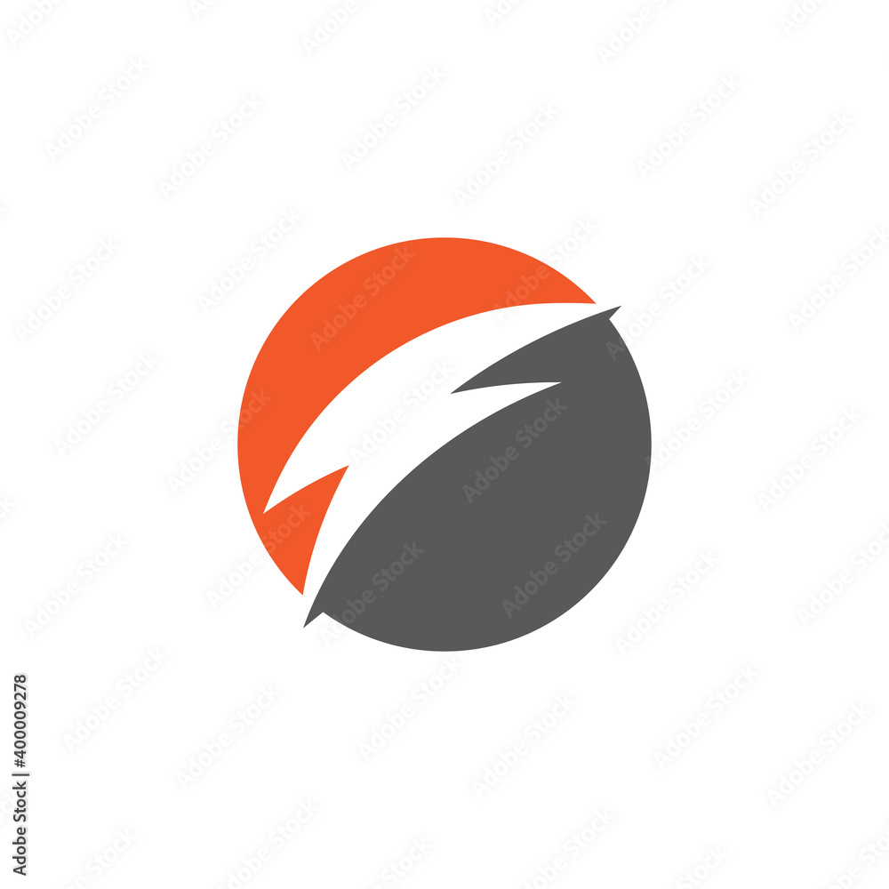 Lightning Logo Template vector symbol Lightning Logo Template vector symbol