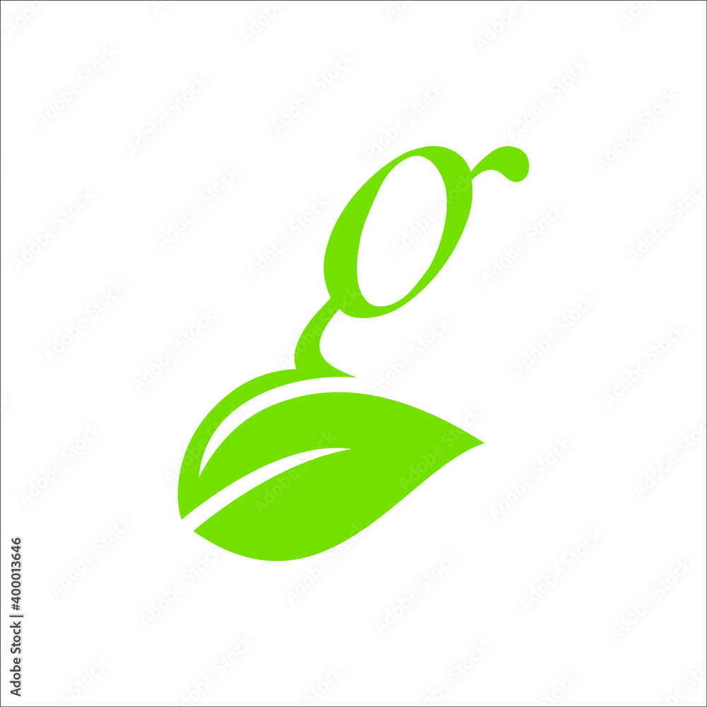 g leaf logo g leaf logo