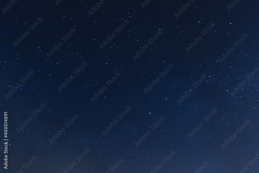 Background of night sky with many stars